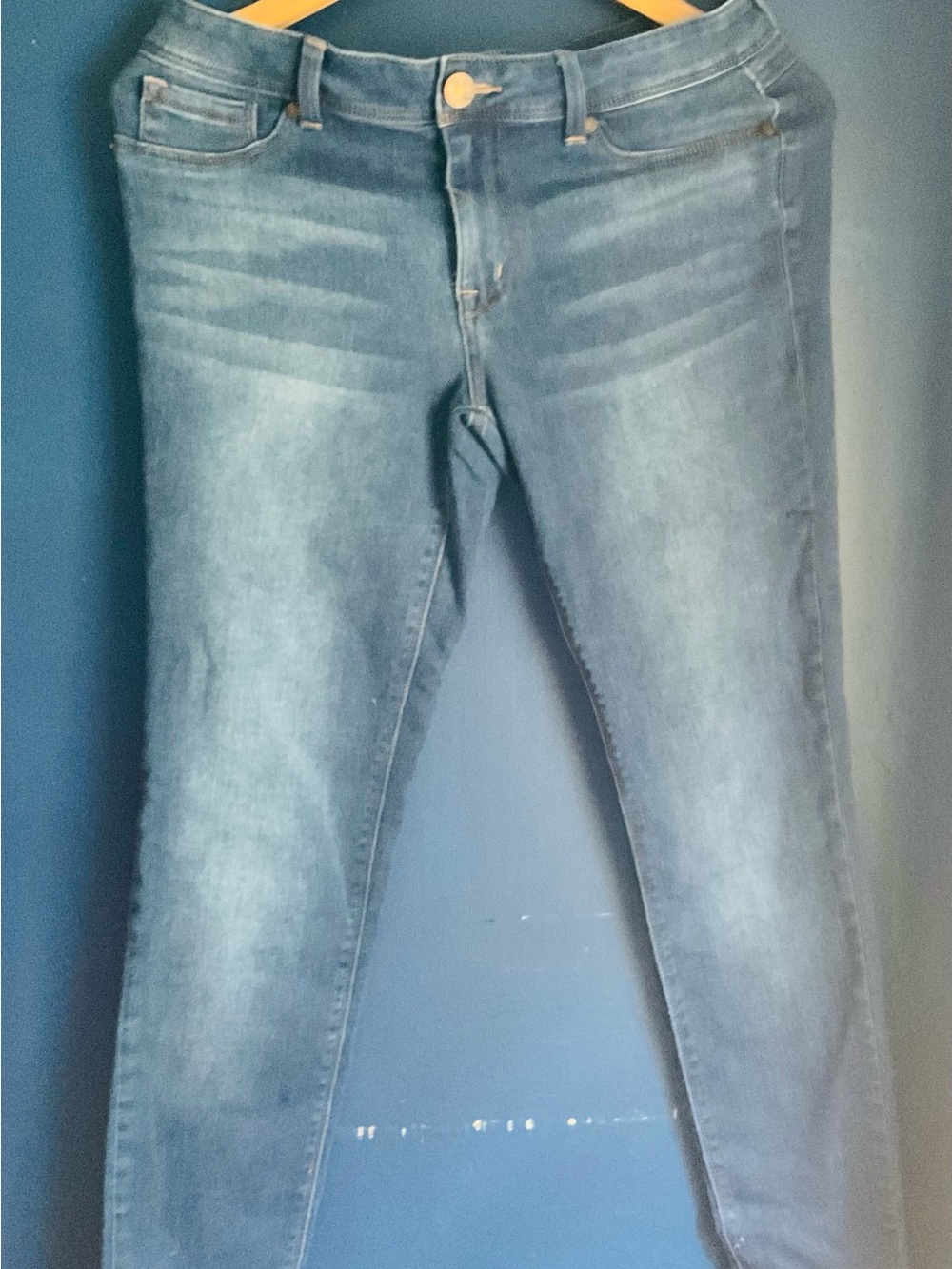 1822 Denim Dark Blue Skinny Jeans